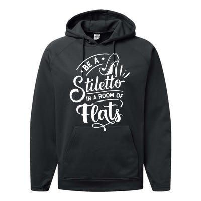 Be A Stiletto Performance Fleece Hoodie