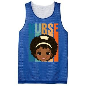 Black Afro Strong Nurse Black History Month Nursing Gift Mesh Reversible Basketball Jersey Tank