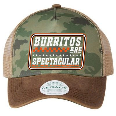 Burritos Are Spectacular Burrito Lover Saying Legacy Tie Dye Trucker Hat