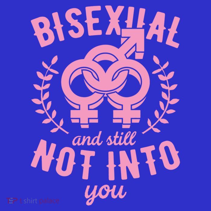 Bisexual And Still Not Into You Cute Bi Pride Flag Quotes Funny Gift Button