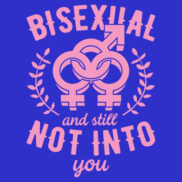 Bisexual And Still Not Into You Cute Bi Pride Flag Quotes Funny Gift Magnet