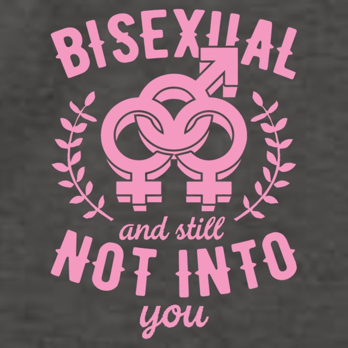 Bisexual And Still Not Into You Cute Bi Pride Flag Quotes Funny Gift Vector Backpack