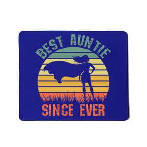 Best Auntie Since Ever Hero Super Aunt Birthday Aunts Great Gift Mousepad