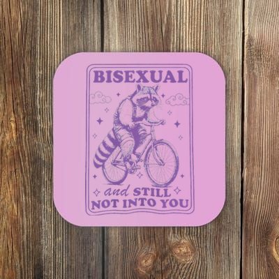 Bisexual And Still Not Into You Bi Pride Subtle Bisexual Coaster