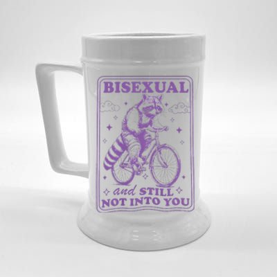 Bisexual And Still Not Into You Bi Pride Subtle Bisexual Beer Stein