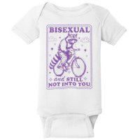 Bisexual And Still Not Into You Bi Pride Subtle Bisexual Baby Bodysuit