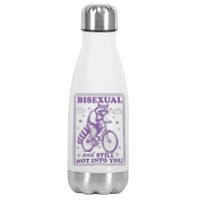 Bisexual And Still Not Into You Bi Pride Subtle Bisexual Stainless Steel Insulated Water Bottle