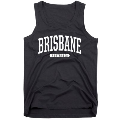 Brisbane Australia Souvenirs College Style Brisbane Australia Souvenir Gift Tank Top