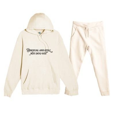 Bisexual And Still Not Into You Premium Hooded Sweatsuit Set