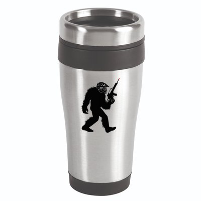 Bigfoot Airsoft Sasquatch Airsofting Apparel 16oz Travel Tumbler