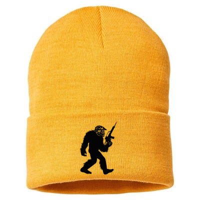 Bigfoot Airsoft Sasquatch Airsofting Apparel Sustainable Knit Beanie