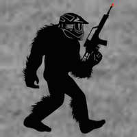 Bigfoot Airsoft Sasquatch Airsofting Apparel Tall Hoodie
