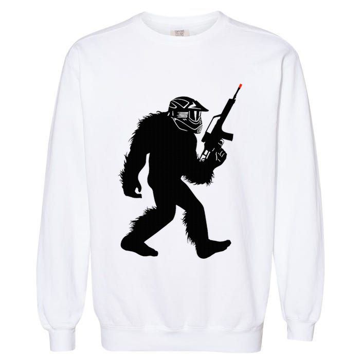 Bigfoot Airsoft Sasquatch Airsofting Apparel Garment-Dyed Sweatshirt