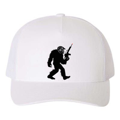 Bigfoot Airsoft Sasquatch Airsofting Apparel Yupoong Adult 5-Panel Trucker Hat