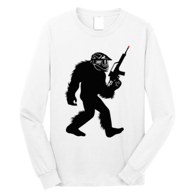 Bigfoot Airsoft Sasquatch Airsofting Apparel Long Sleeve Shirt