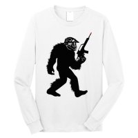 Bigfoot Airsoft Sasquatch Airsofting Apparel Long Sleeve Shirt