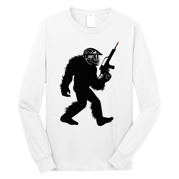Bigfoot Airsoft Sasquatch Airsofting Apparel Long Sleeve Shirt