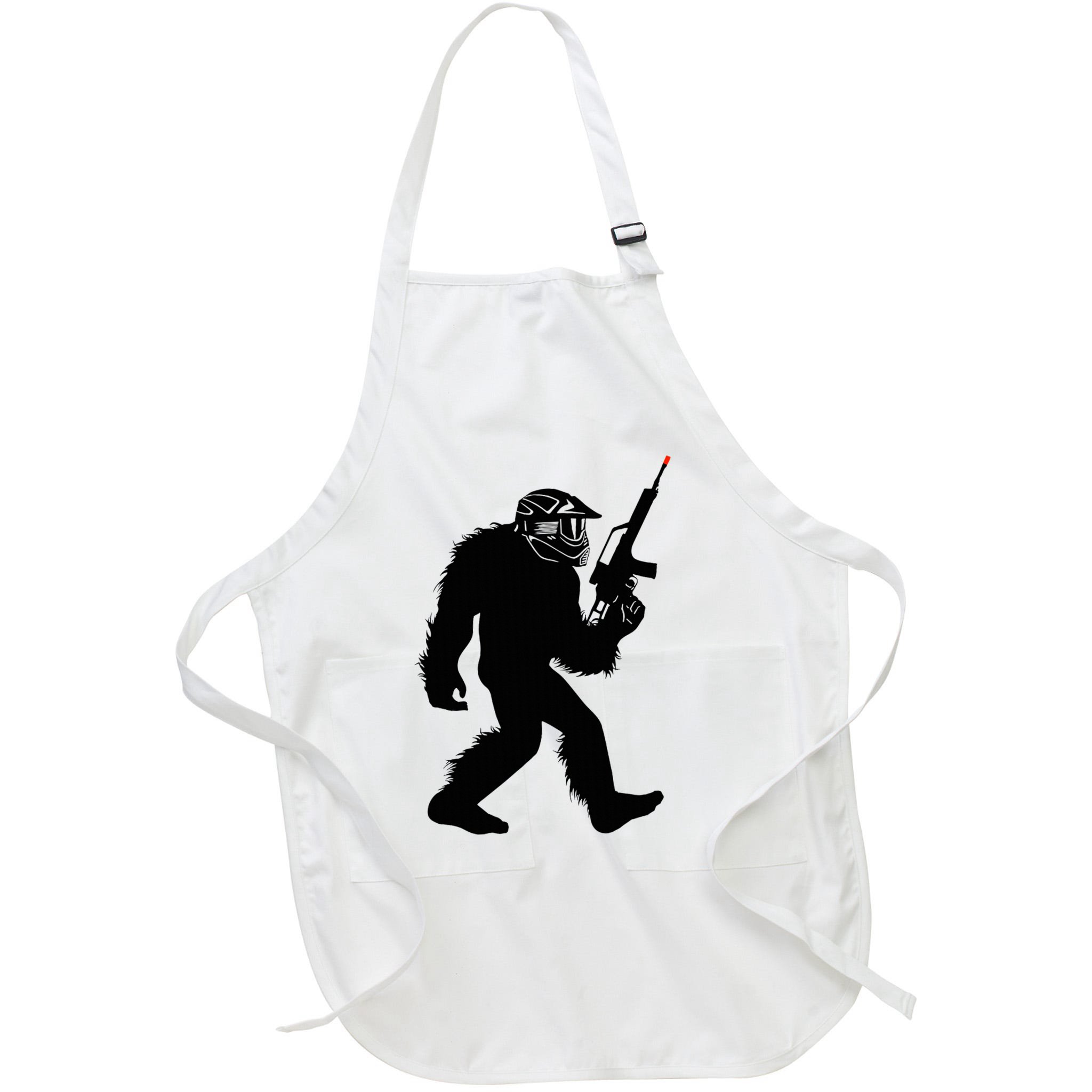 Bigfoot Airsoft Sasquatch Airsofting Apparel Apron