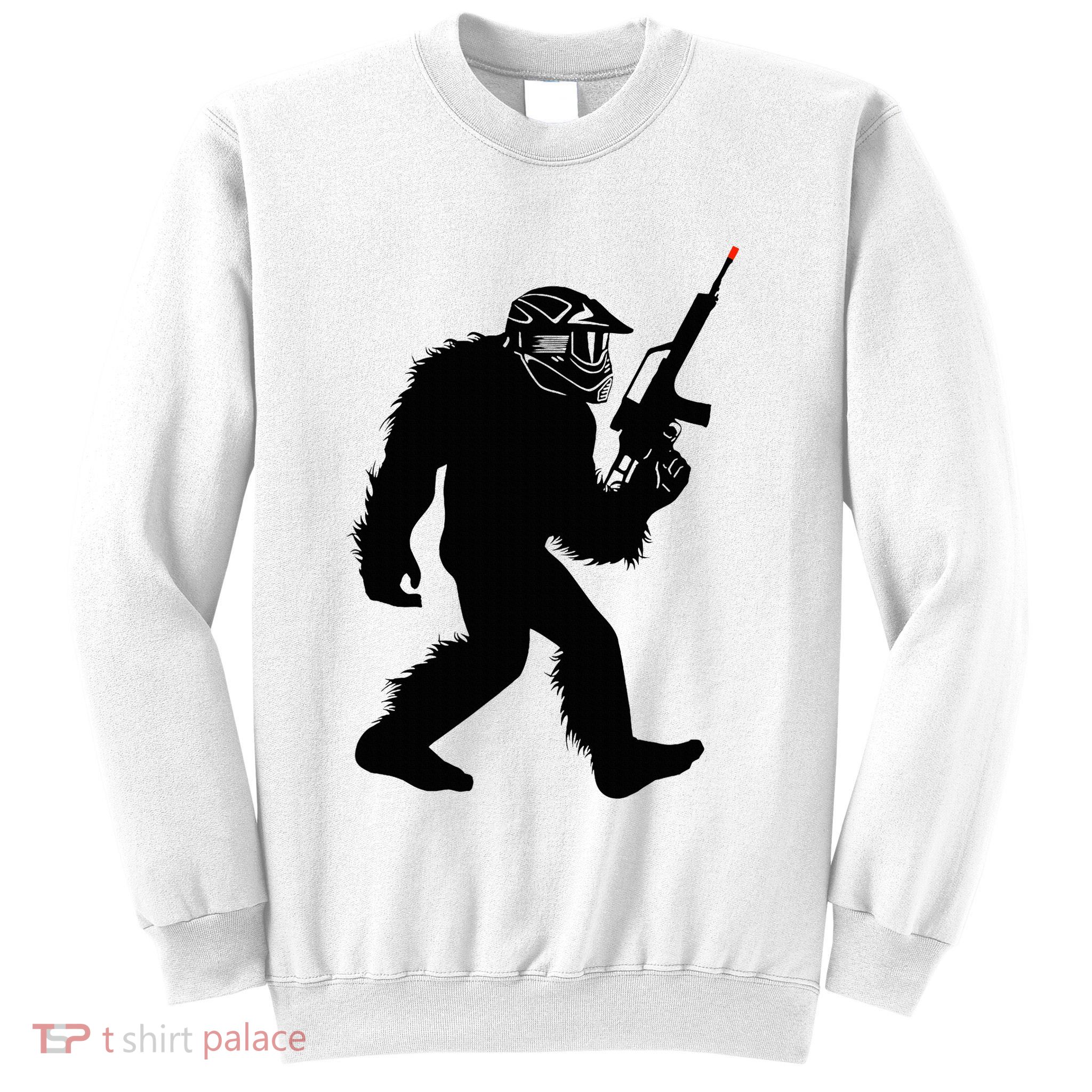 Bigfoot Airsoft Sasquatch Airsofting Apparel Sweatshirt