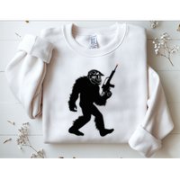 Bigfoot Airsoft Sasquatch Airsofting Apparel Sweatshirt