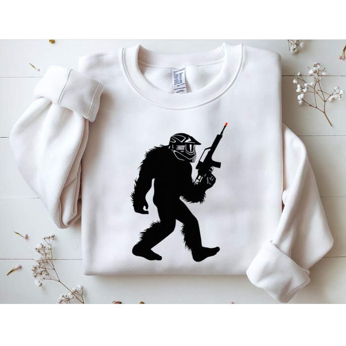 Bigfoot Airsoft Sasquatch Airsofting Apparel Sweatshirt