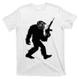 Bigfoot Airsoft Sasquatch Airsofting Apparel T-Shirt