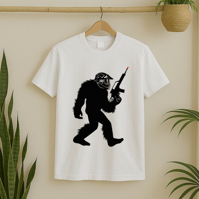 Bigfoot Airsoft Sasquatch Airsofting Apparel T-Shirt