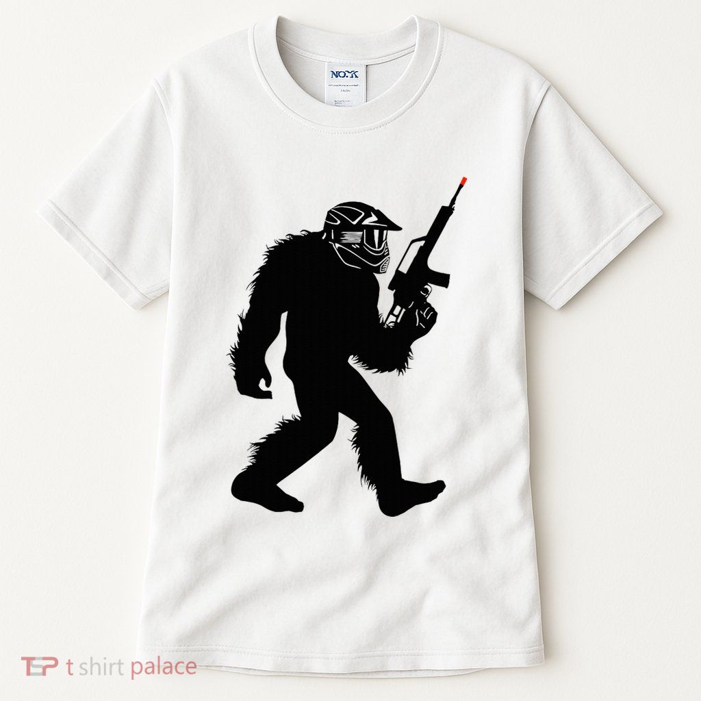 Bigfoot Airsoft Sasquatch Airsofting Apparel Tall T-Shirt