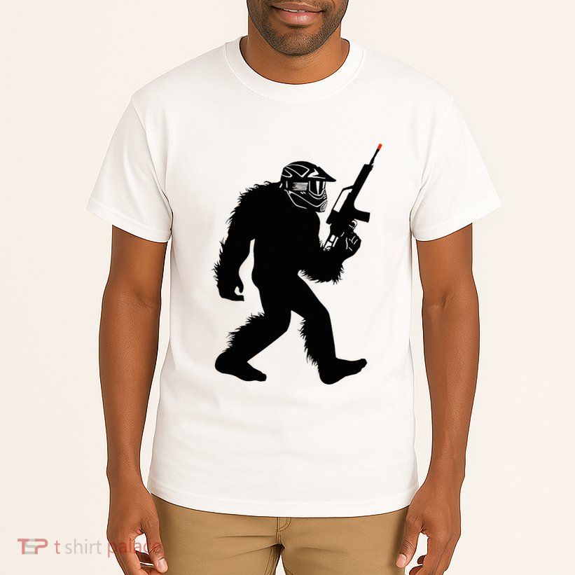 Bigfoot Airsoft Sasquatch Airsofting Apparel Tall T-Shirt