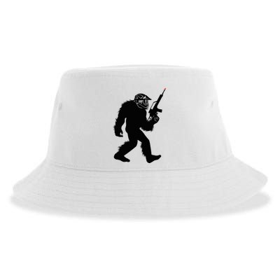 Bigfoot Airsoft Sasquatch Airsofting Apparel Sustainable Bucket Hat