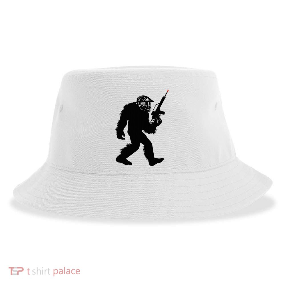 Bigfoot Airsoft Sasquatch Airsofting Apparel Sustainable Bucket Hat