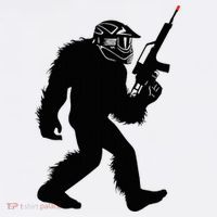 Bigfoot Airsoft Sasquatch Airsofting Apparel Bucket Hat