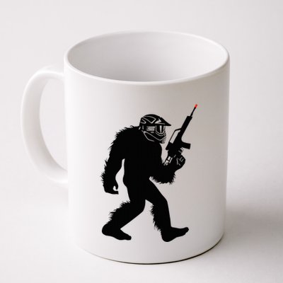 Bigfoot Airsoft Sasquatch Airsofting Apparel Mug