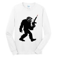 Bigfoot Airsoft Sasquatch Airsofting Apparel Tall Long Sleeve T-Shirt