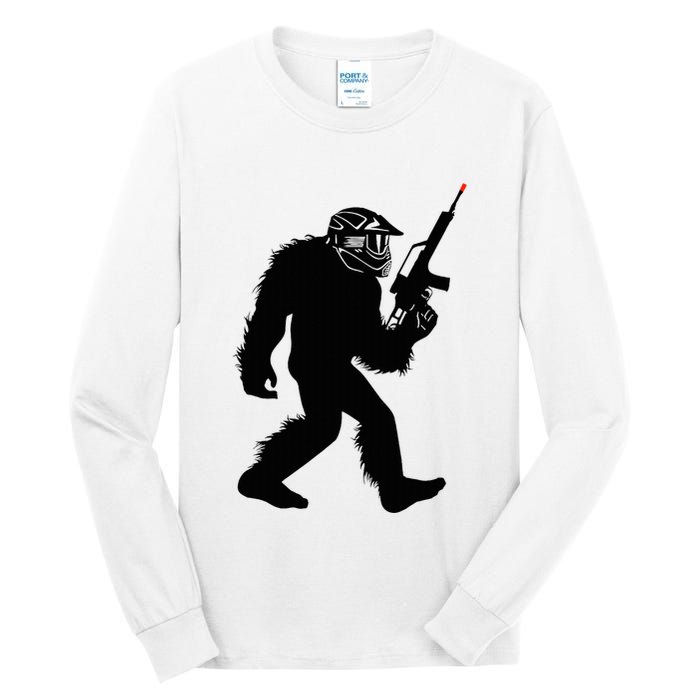 Bigfoot Airsoft Sasquatch Airsofting Apparel Tall Long Sleeve T-Shirt