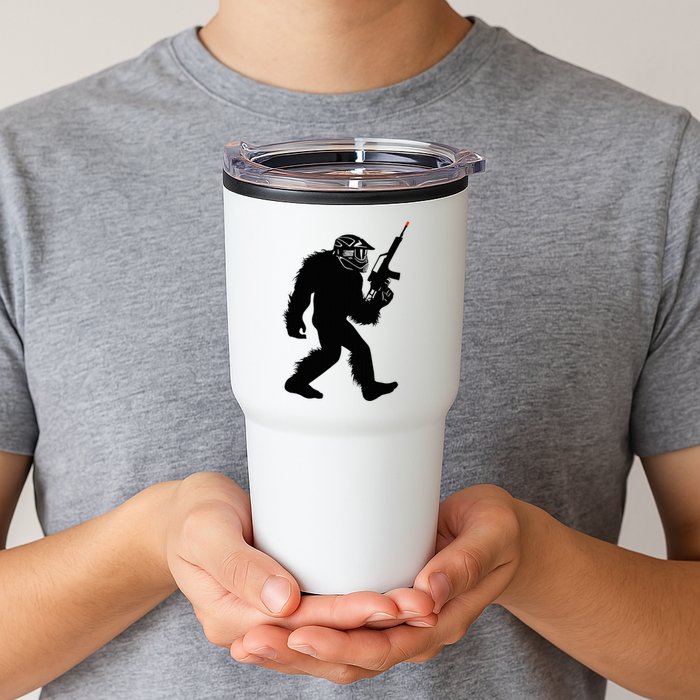 Bigfoot Airsoft Sasquatch Airsofting Apparel Tumbler