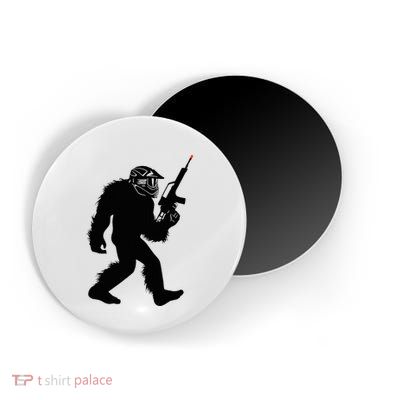 Bigfoot Airsoft Sasquatch Airsofting Apparel Magnet