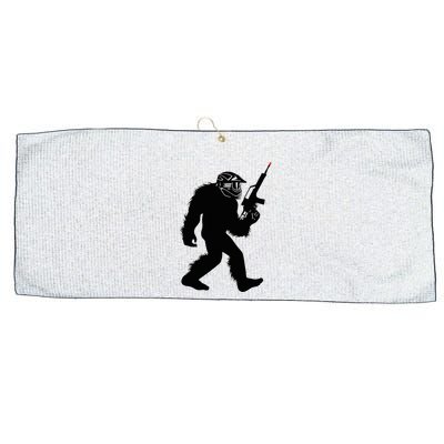 Bigfoot Airsoft Sasquatch Airsofting Apparel Large Microfiber Waffle Golf Towel