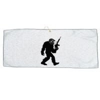 Bigfoot Airsoft Sasquatch Airsofting Apparel Large Microfiber Waffle Golf Towel