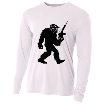 Bigfoot Airsoft Sasquatch Airsofting Apparel Cooling Performance Long Sleeve Crew