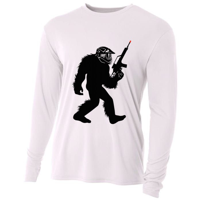 Bigfoot Airsoft Sasquatch Airsofting Apparel Cooling Performance Long Sleeve Crew
