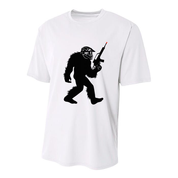 Bigfoot Airsoft Sasquatch Airsofting Apparel Youth Performance Sprint T-Shirt