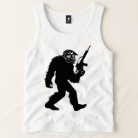 Bigfoot Airsoft Sasquatch Airsofting Apparel Tank Top