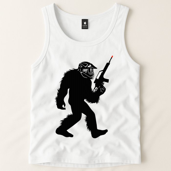 Bigfoot Airsoft Sasquatch Airsofting Apparel Tank Top