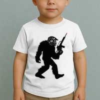 Bigfoot Airsoft Sasquatch Airsofting Apparel Toddler T-Shirt