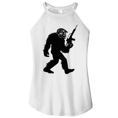 Bigfoot Airsoft Sasquatch Airsofting Apparel Women's Perfect Tri Rocker Tank