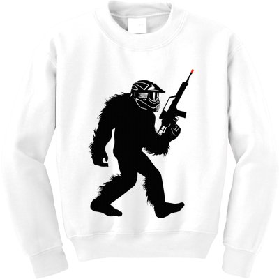 Bigfoot Airsoft Sasquatch Airsofting Apparel Kids Sweatshirt