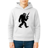 Bigfoot Airsoft Sasquatch Airsofting Apparel Kids Hoodie