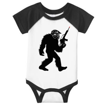 Bigfoot Airsoft Sasquatch Airsofting Apparel Infant Baby Jersey Bodysuit