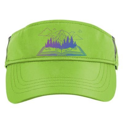 Bookish Adventure Storytelling Imagination Fiction Bookworm Gift Adult Drive Performance Visor